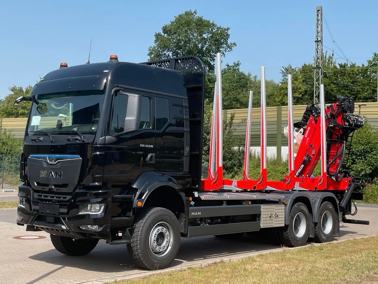 MAN TGS 33.510 6X4 BL Euro6e EPSILON 150Z - Šticar, Kamion sa dizalicom: slika 2 MAN TGS 33.510 6X4 BL Euro6e EPSILON 150Z - Šticar, Kamion sa dizalicom: slika 2