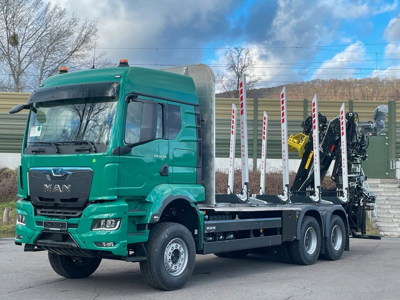 MAN TGS 33.510 6X4 BL Euro6e LogLift 165Z - Šticar, Kamion sa dizalicom: slika 2 MAN TGS 33.510 6X4 BL Euro6e LogLift 165Z - Šticar, Kamion sa dizalicom: slika 2