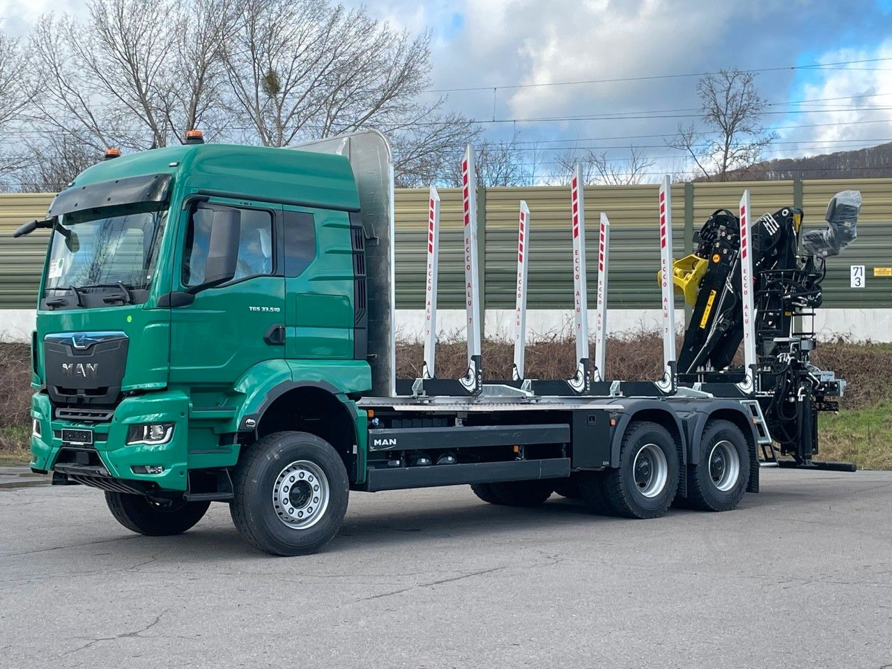 MAN TGS 33.510 6X4 BL Euro6e LogLift 165Z - Šticar, Kamion sa dizalicom: slika 3 MAN TGS 33.510 6X4 BL Euro6e LogLift 165Z - Šticar, Kamion sa dizalicom: slika 3