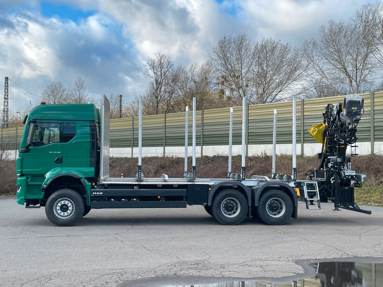MAN TGS 33.510 6X4 BL Euro6e LogLift 165Z - Šticar, Kamion sa dizalicom: slika 4 MAN TGS 33.510 6X4 BL Euro6e LogLift 165Z - Šticar, Kamion sa dizalicom: slika 4
