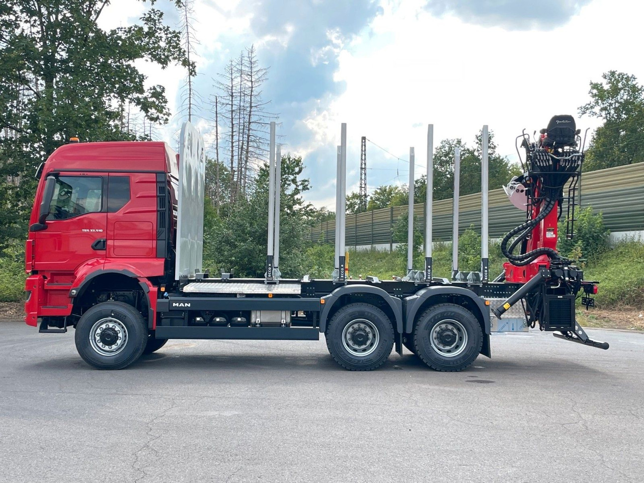 MAN TGS 33.520 6X6 Euro6e Radstand 3900mm EPSILON - Šticar, Kamion sa dizalicom: slika 3 MAN TGS 33.520 6X6 Euro6e Radstand 3900mm EPSILON - Šticar, Kamion sa dizalicom: slika 3