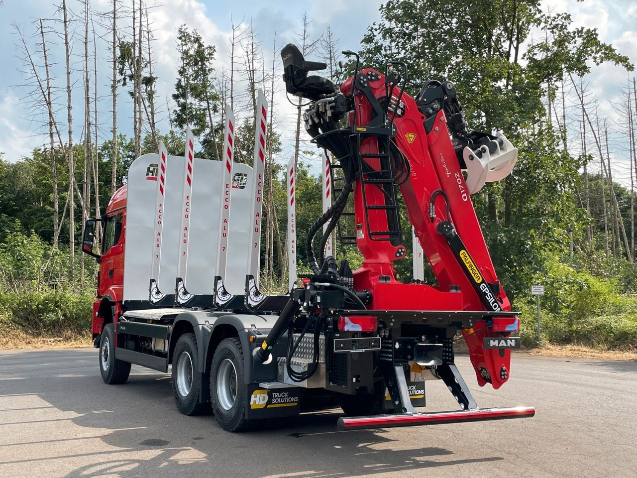 MAN TGS 33.520 6X6 Euro6e Radstand 3900mm EPSILON - Šticar, Kamion sa dizalicom: slika 4 MAN TGS 33.520 6X6 Euro6e Radstand 3900mm EPSILON - Šticar, Kamion sa dizalicom: slika 4