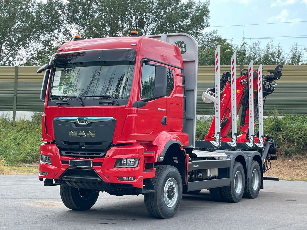 MAN TGS 33.520 6X6 Euro6e Radstand 3900mm EPSILON - Šticar, Kamion sa dizalicom: slika 2 MAN TGS 33.520 6X6 Euro6e Radstand 3900mm EPSILON - Šticar, Kamion sa dizalicom: slika 2