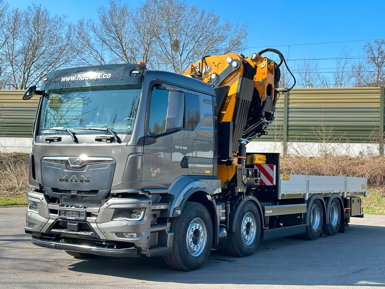 MAN TGS 35.520 8X4 TG 3 EFFER 955-8s +Jib 6sAUTOKRAN - Kamion sa tovarnim sandukom, Kamion sa dizalicom: slika 5 MAN TGS 35.520 8X4 TG 3 EFFER 955-8s +Jib 6sAUTOKRAN - Kamion sa tovarnim sandukom, Kamion sa dizalicom: slika 5