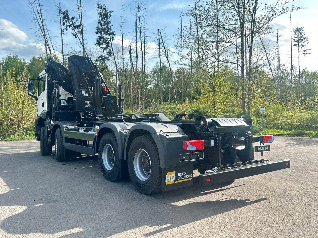 MAN TGS 35.520 8x4 Abrollkipper + Kran HIAB 228-6 - Kamion sa hidrauličnom kukom, Kamion sa dizalicom: slika 5 MAN TGS 35.520 8x4 Abrollkipper + Kran HIAB 228-6 - Kamion sa hidrauličnom kukom, Kamion sa dizalicom: slika 5