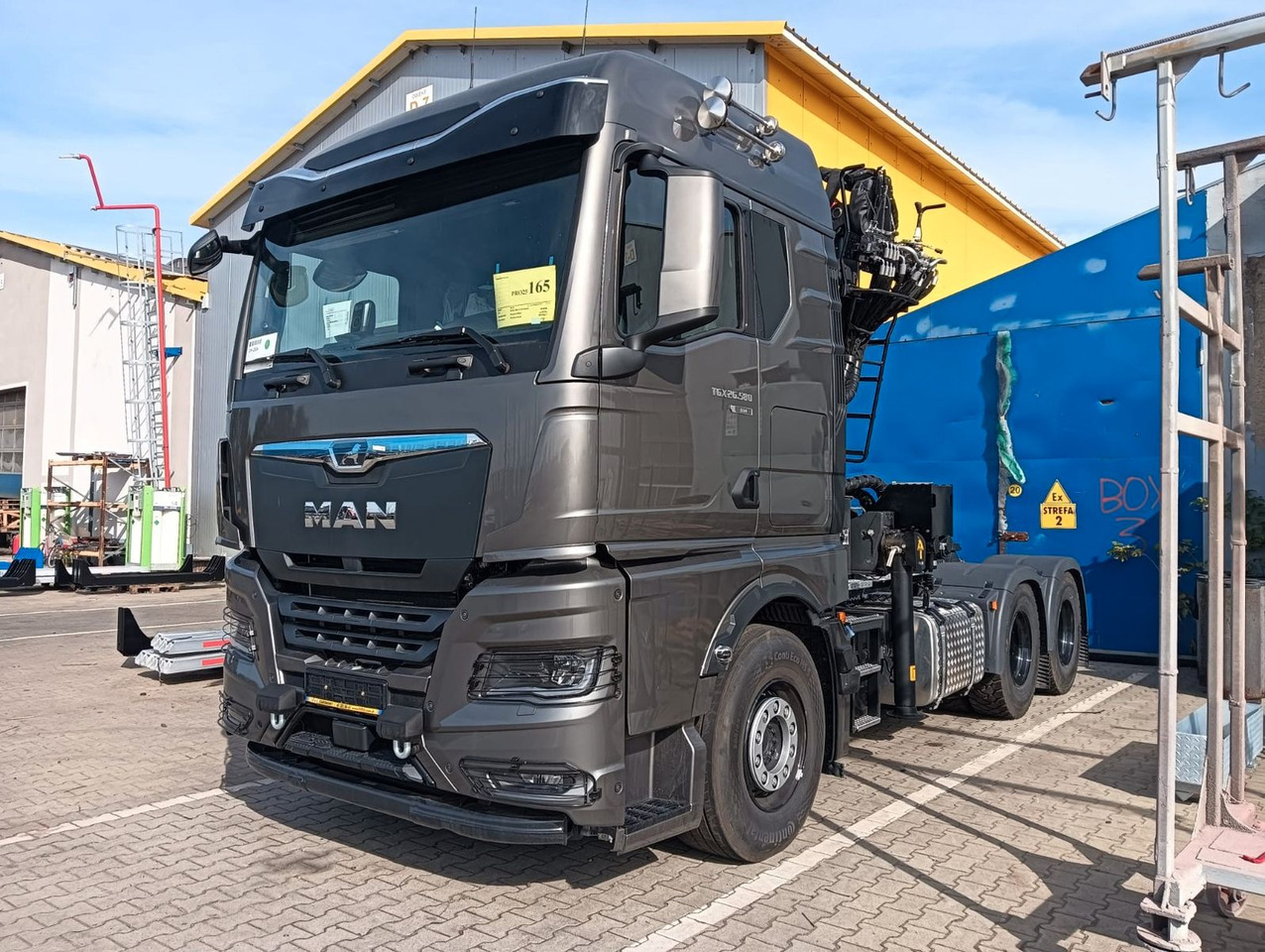 MAN TGX 26.580 6x4 LANGHOLZ EPSILON TZ 17 - Šticar, Kamion sa dizalicom: slika 1 MAN TGX 26.580 6x4 LANGHOLZ EPSILON TZ 17 - Šticar, Kamion sa dizalicom: slika 1