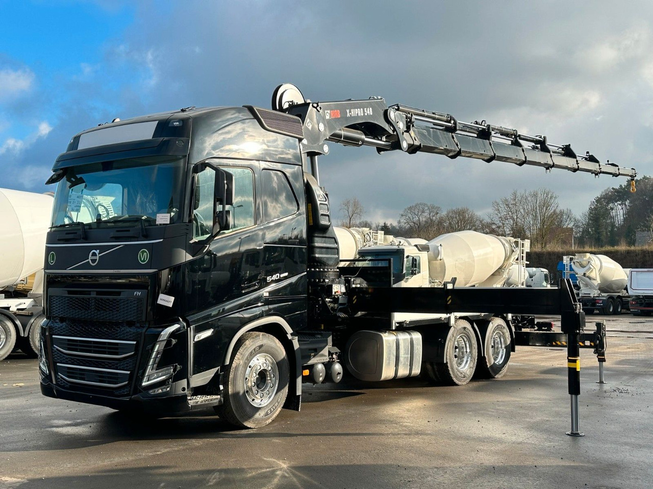 Volvo FH 540 6x4 Euro6e HIAB X-HIPRO 548 E 8 - Kamion sa tovarnim sandukom, Kamion sa dizalicom: slika 1 Volvo FH 540 6x4 Euro6e HIAB X-HIPRO 548 E 8 - Kamion sa tovarnim sandukom, Kamion sa dizalicom: slika 1