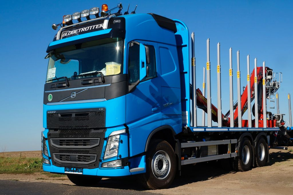 Volvo FH 540 6x4 LogLift EPSILON Plato - Šticar, Kamion sa dizalicom: slika 4 Volvo FH 540 6x4 LogLift EPSILON Plato - Šticar, Kamion sa dizalicom: slika 4