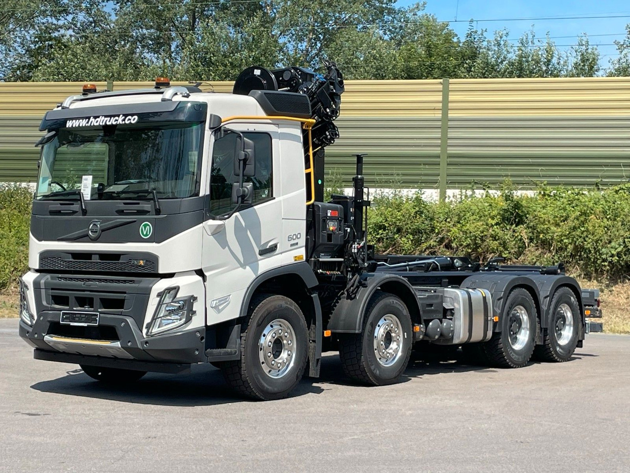 Volvo FMX 500 8x4 Abrollkipper + Kran Hiab 228-6 - Kamion sa hidrauličnom kukom, Kamion sa dizalicom: slika 2 Volvo FMX 500 8x4 Abrollkipper + Kran Hiab 228-6 - Kamion sa hidrauličnom kukom, Kamion sa dizalicom: slika 2