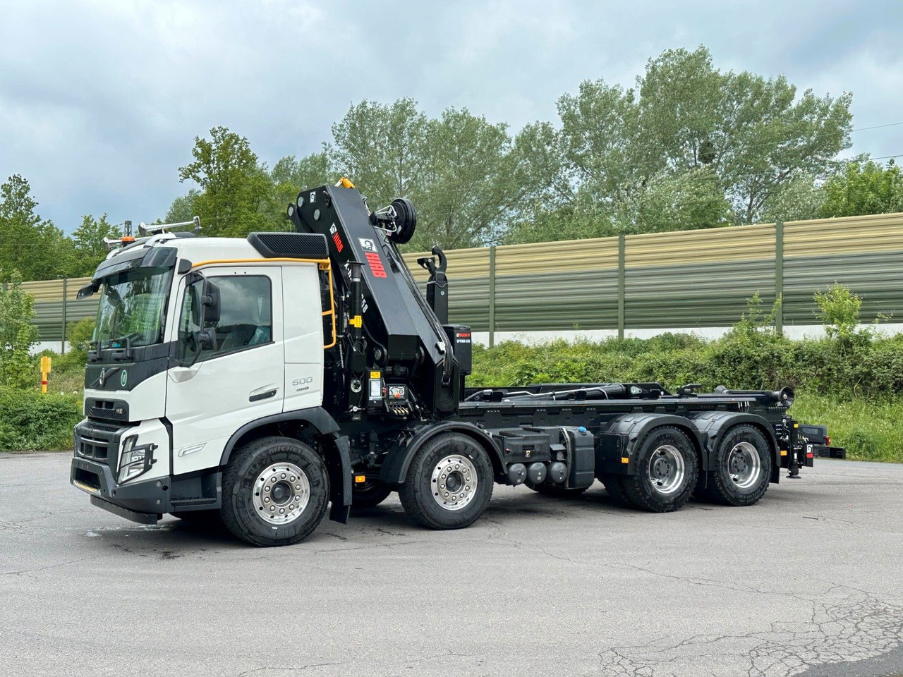Volvo FMX 500 8x4 Abrollkipper + Kran Hiab 658-6 - Kamion sa hidrauličnom kukom, Kamion sa dizalicom: slika 3 Volvo FMX 500 8x4 Abrollkipper + Kran Hiab 658-6 - Kamion sa hidrauličnom kukom, Kamion sa dizalicom: slika 3
