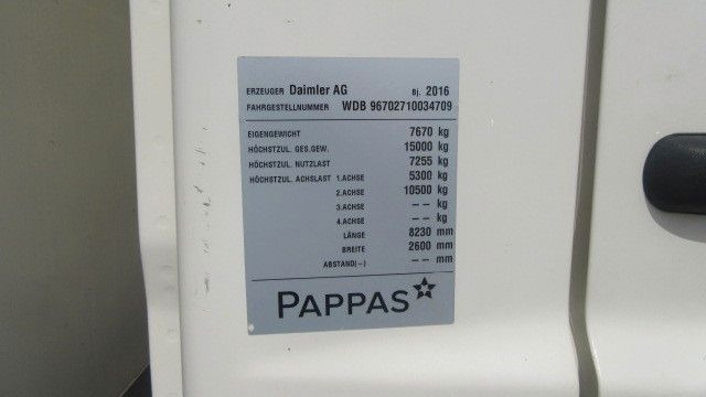Mercedes-Benz Atego 1527L Tiefkühler, LBW,... - Hladnjača: slika 4 Mercedes-Benz Atego 1527L Tiefkühler, LBW,... - Hladnjača: slika 4