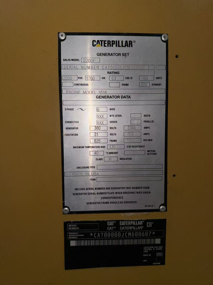 CATPILLAR 2200F 3516 - Instrument/ Oprema: slika 2 CATPILLAR 2200F 3516 - Instrument/ Oprema: slika 2