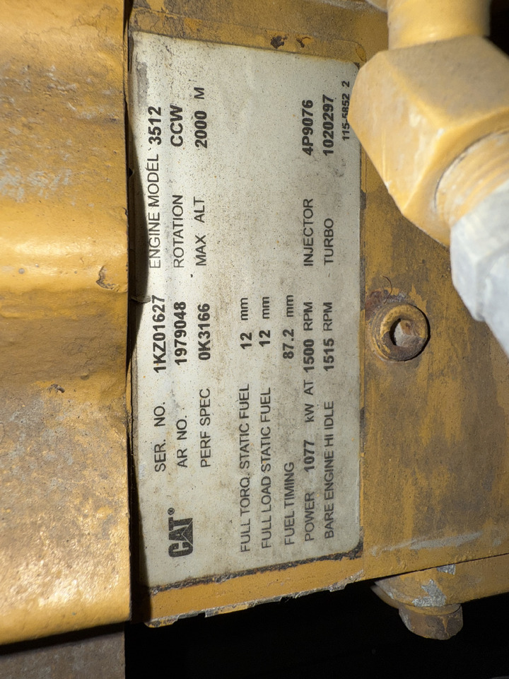 CATPILLAR 3512 - Instrument/ Oprema: slika 3 CATPILLAR 3512 - Instrument/ Oprema: slika 3