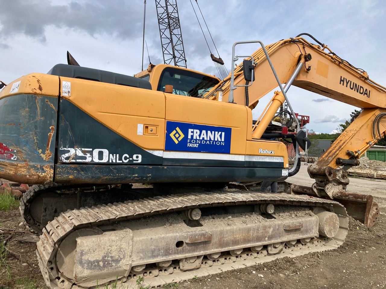 PELLE SUR CHENILLES HYUNDAI ROBEX 250 NLC-9 - Bager guseničar: slika 3 PELLE SUR CHENILLES HYUNDAI ROBEX 250 NLC-9 - Bager guseničar: slika 3