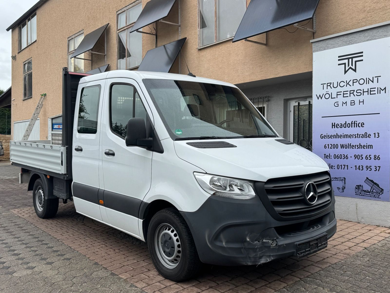 Mercedes-Benz Sprinter 315 CDI/Doka/Sitzheiz. - Dostavno vozilo s ravnom platformom: slika 1 Mercedes-Benz Sprinter 315 CDI/Doka/Sitzheiz. - Dostavno vozilo s ravnom platformom: slika 1