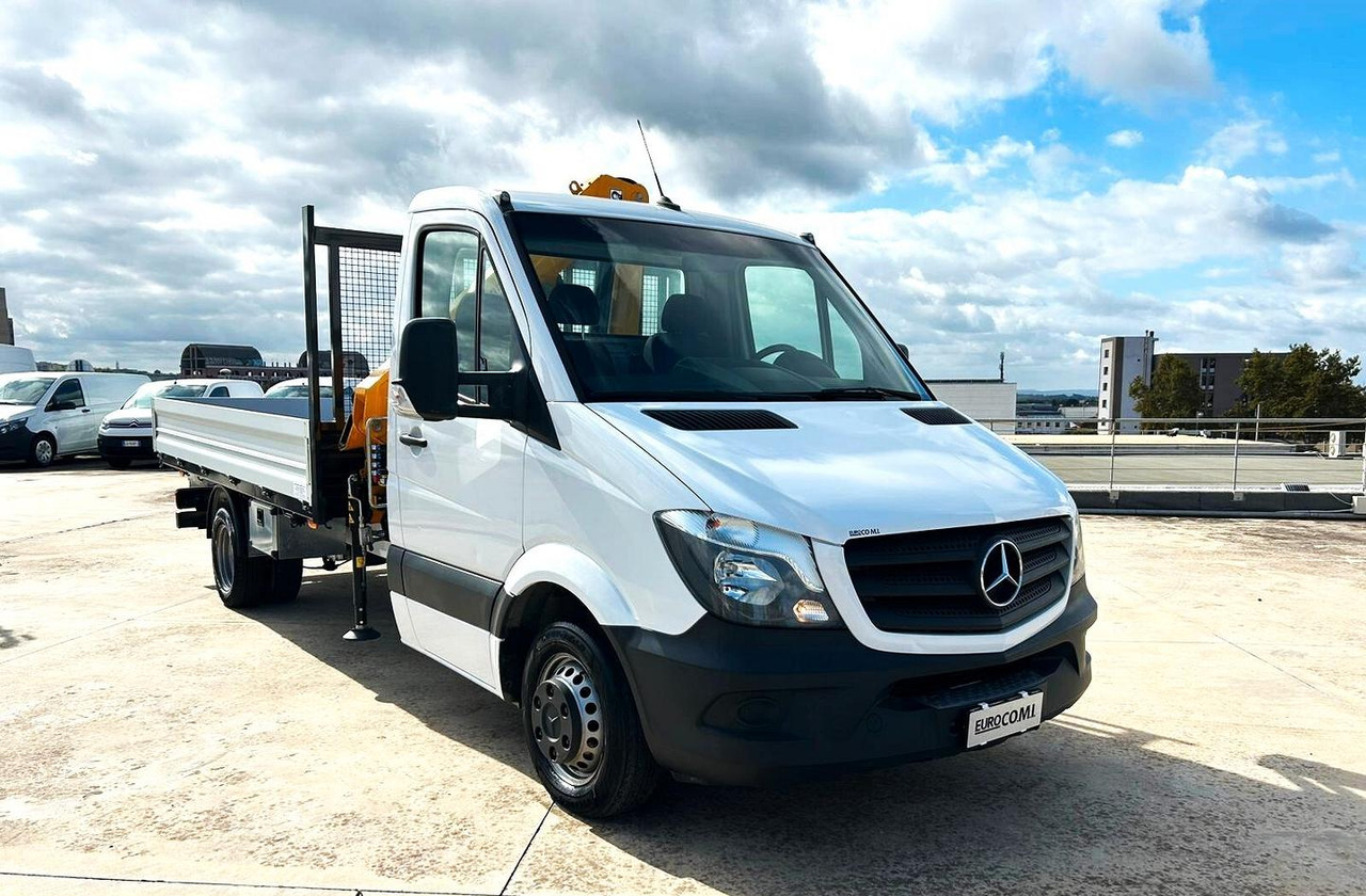 Mercedes Benz Sprinter 419 Cassone Fisso + Gru - Dostavno vozilo s ravnom platformom: slika 3 Mercedes Benz Sprinter 419 Cassone Fisso + Gru - Dostavno vozilo s ravnom platformom: slika 3