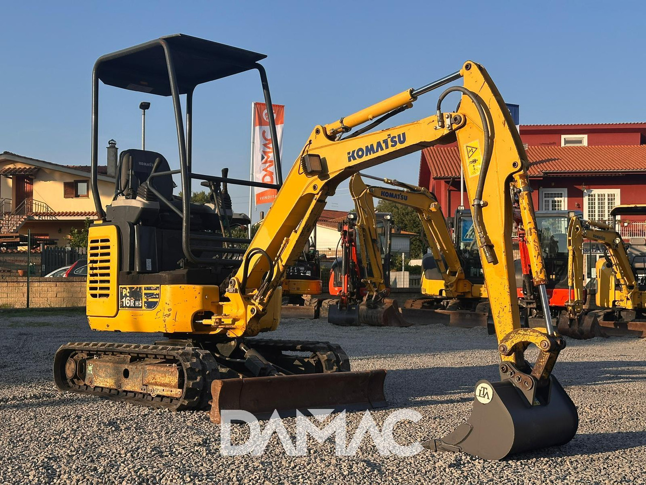 KOMATSU PC16R-3HS - Mini bager: slika 1 KOMATSU PC16R-3HS - Mini bager: slika 1