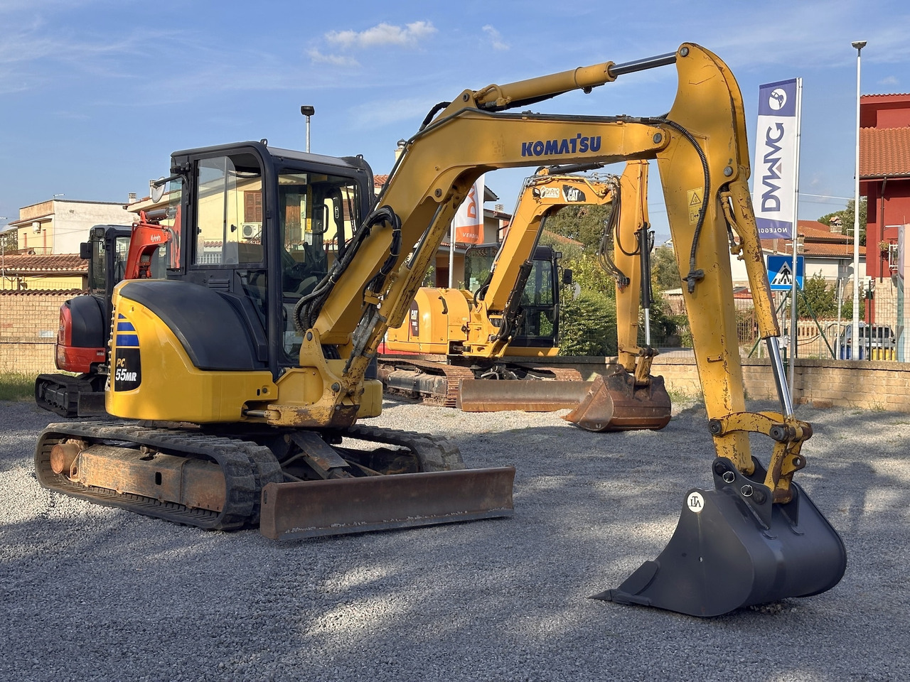 KOMATSU PC55MR-3 - Mini bager: slika 1 KOMATSU PC55MR-3 - Mini bager: slika 1