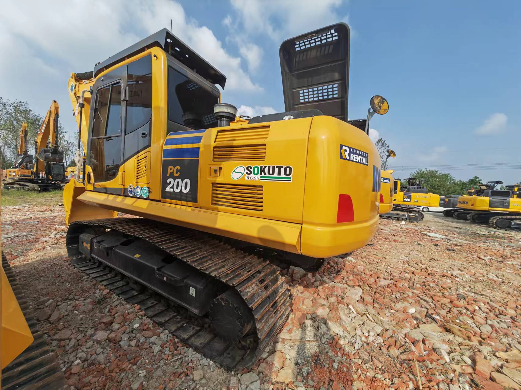 KOMATSU PC200 - Bager guseničar: slika 1 KOMATSU PC200 - Bager guseničar: slika 1
