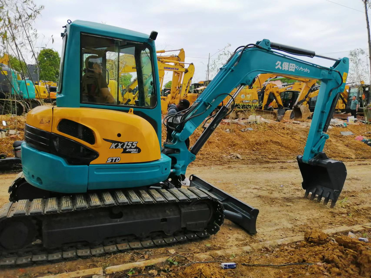 KUBOTA kx155 - Bager guseničar: slika 2 KUBOTA kx155 - Bager guseničar: slika 2