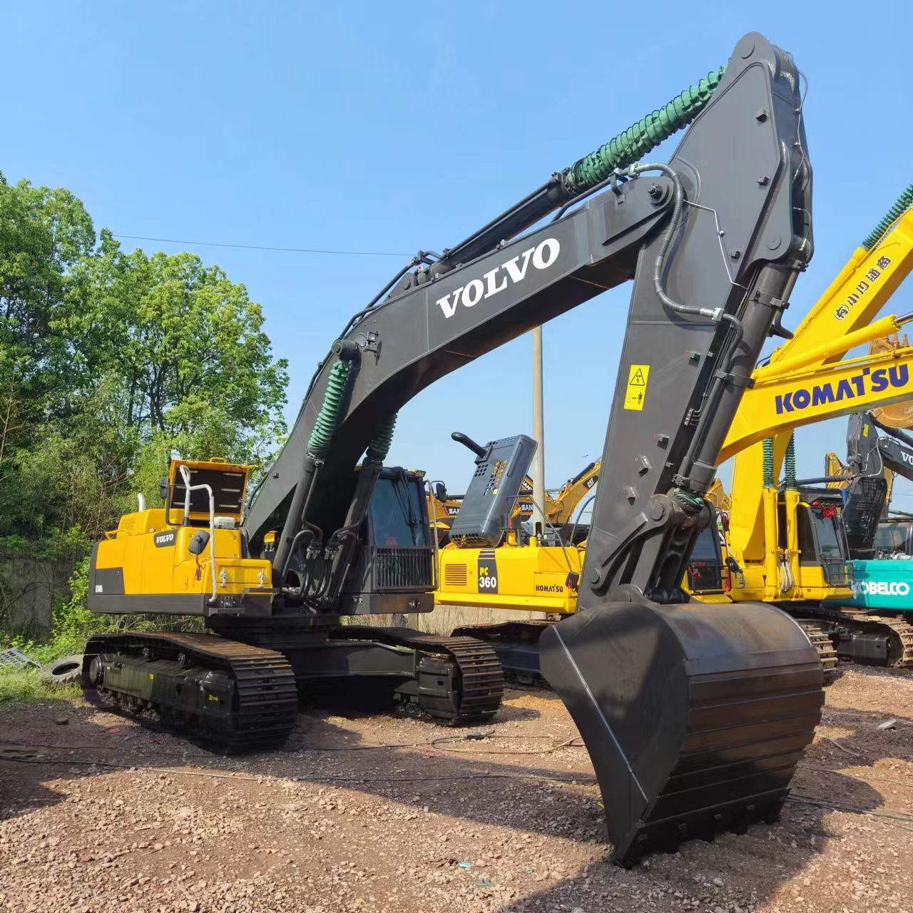 VOLVO EC480 - Bager guseničar: slika 1 VOLVO EC480 - Bager guseničar: slika 1