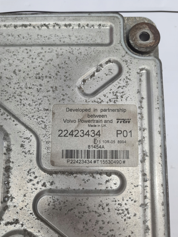 VOLVO KASETA KOMPUTER SILNIKA RENAULT GAMA T RANGE VOLVO FH 4 FM 4 22423434 P01 - Upravljačka jedinica za Kamion: slika 5 VOLVO KASETA KOMPUTER SILNIKA RENAULT GAMA T RANGE VOLVO FH 4 FM 4 22423434 P01 - Upravljačka jedinica za Kamion: slika 5