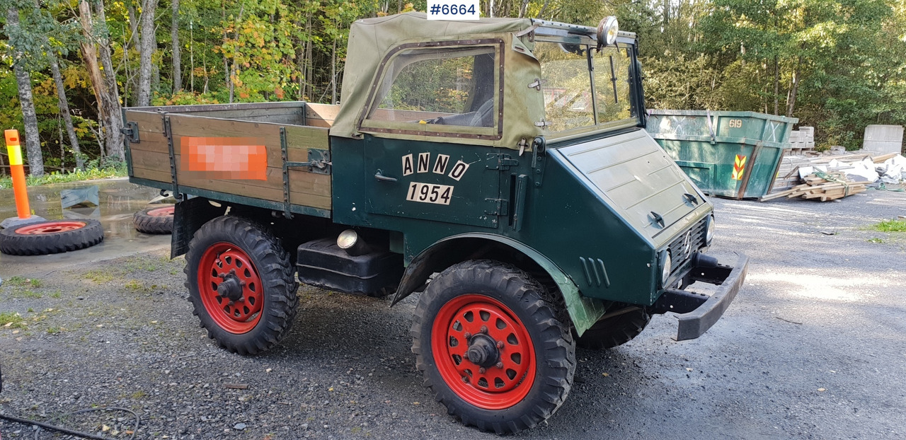1952 Unimog Typ 2010 - Kamion sa tovarnim sandukom: slika 1 1952 Unimog Typ 2010 - Kamion sa tovarnim sandukom: slika 1