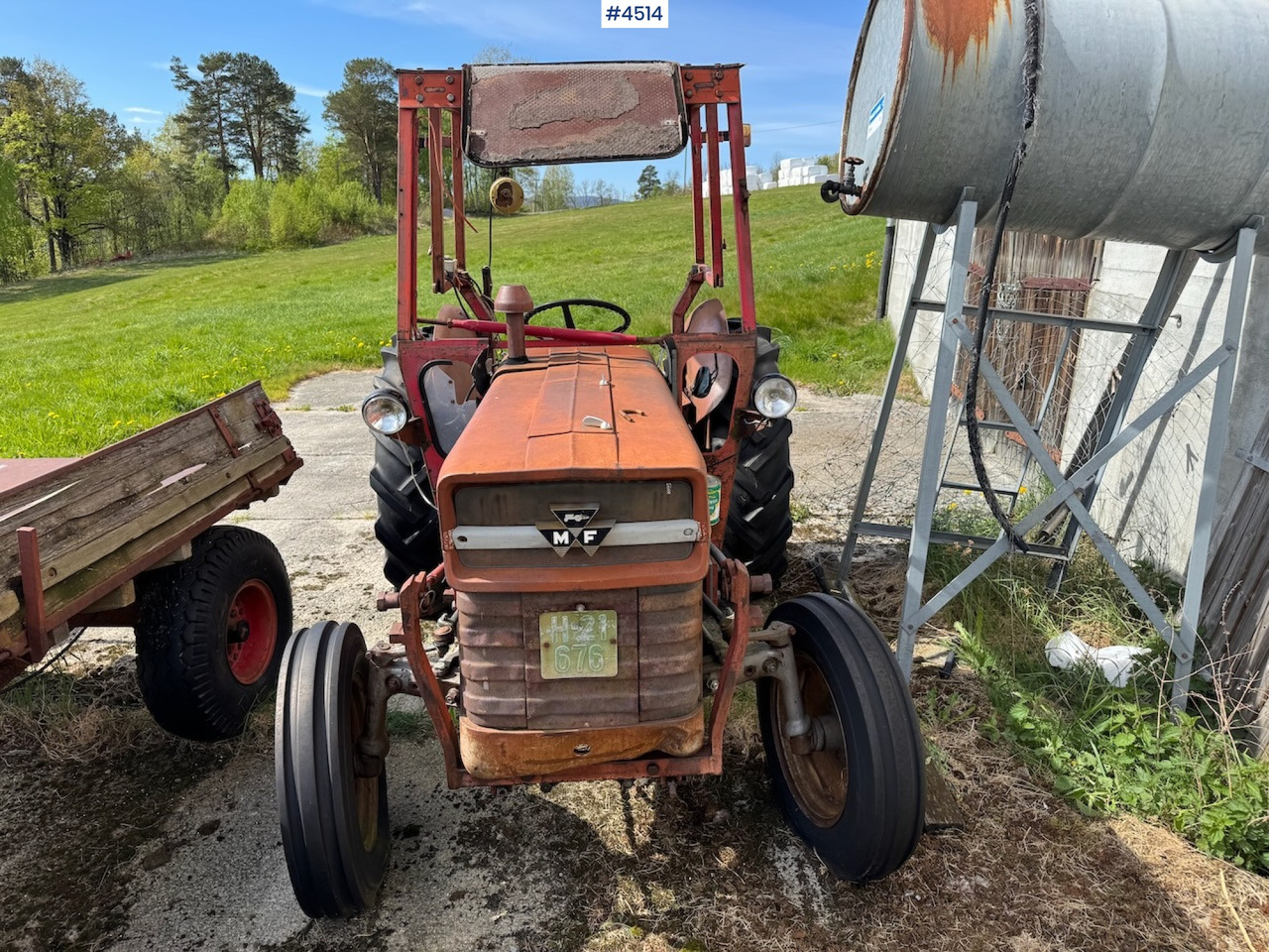 1968 Massey Ferguson 133 - Traktor: slika 2 1968 Massey Ferguson 133 - Traktor: slika 2