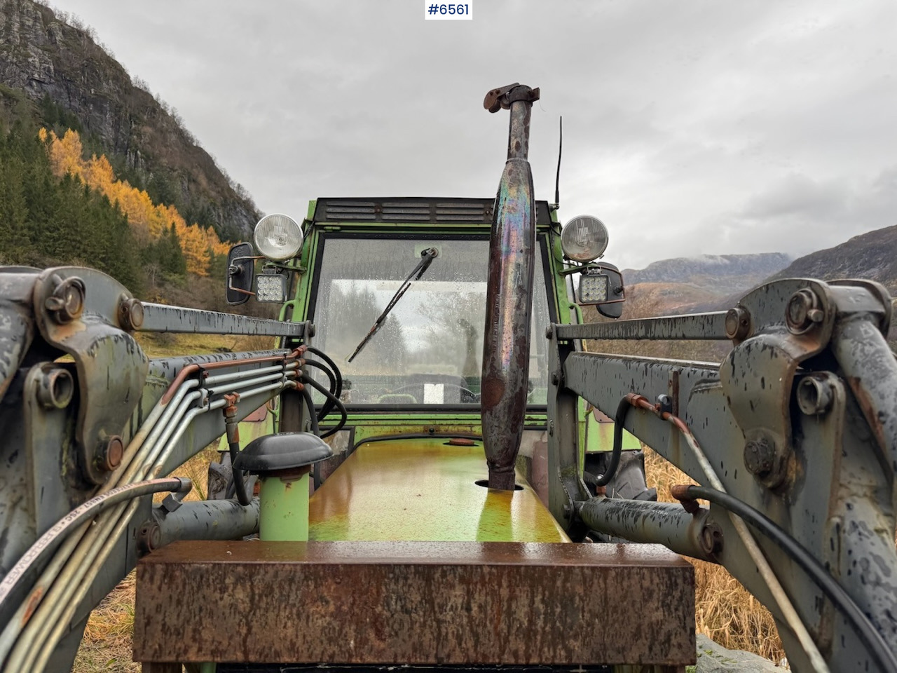 1981 Fendt Farmer 108 LS Turbomatik w/ front loader. - Traktor: slika 4 1981 Fendt Farmer 108 LS Turbomatik w/ front loader. - Traktor: slika 4