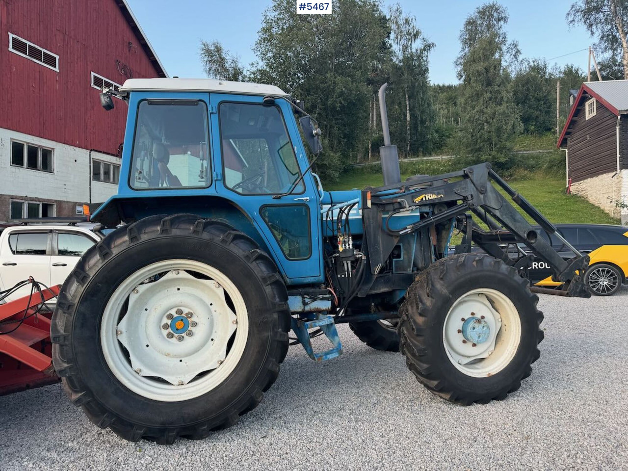 1983 Ford 7710 4x4 w/ frontloader - Traktor: slika 3 1983 Ford 7710 4x4 w/ frontloader - Traktor: slika 3