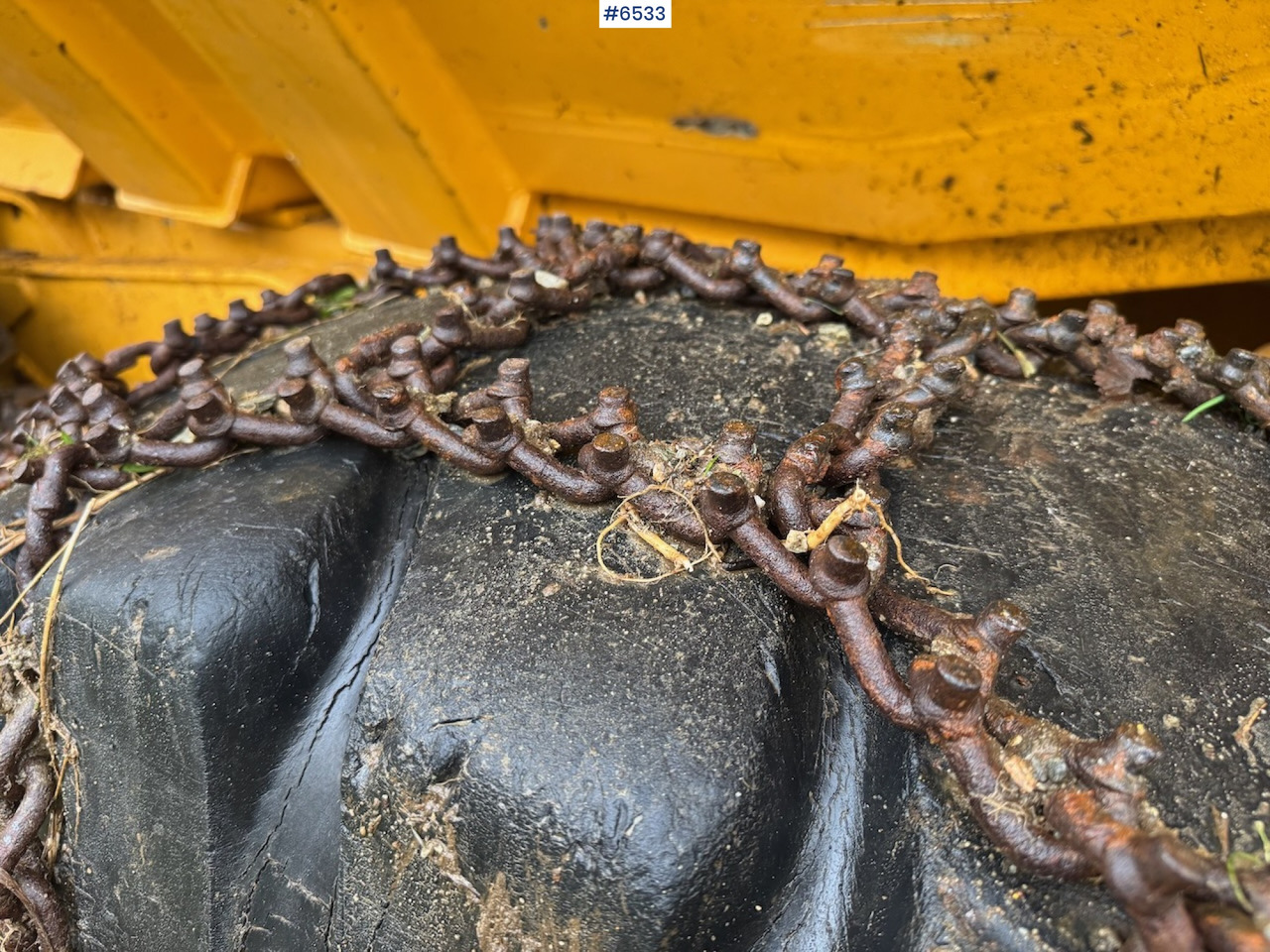 Zglobni kiper 1984 Volvo 861 Dumper 6x6. Lightly repair object.: slika 18