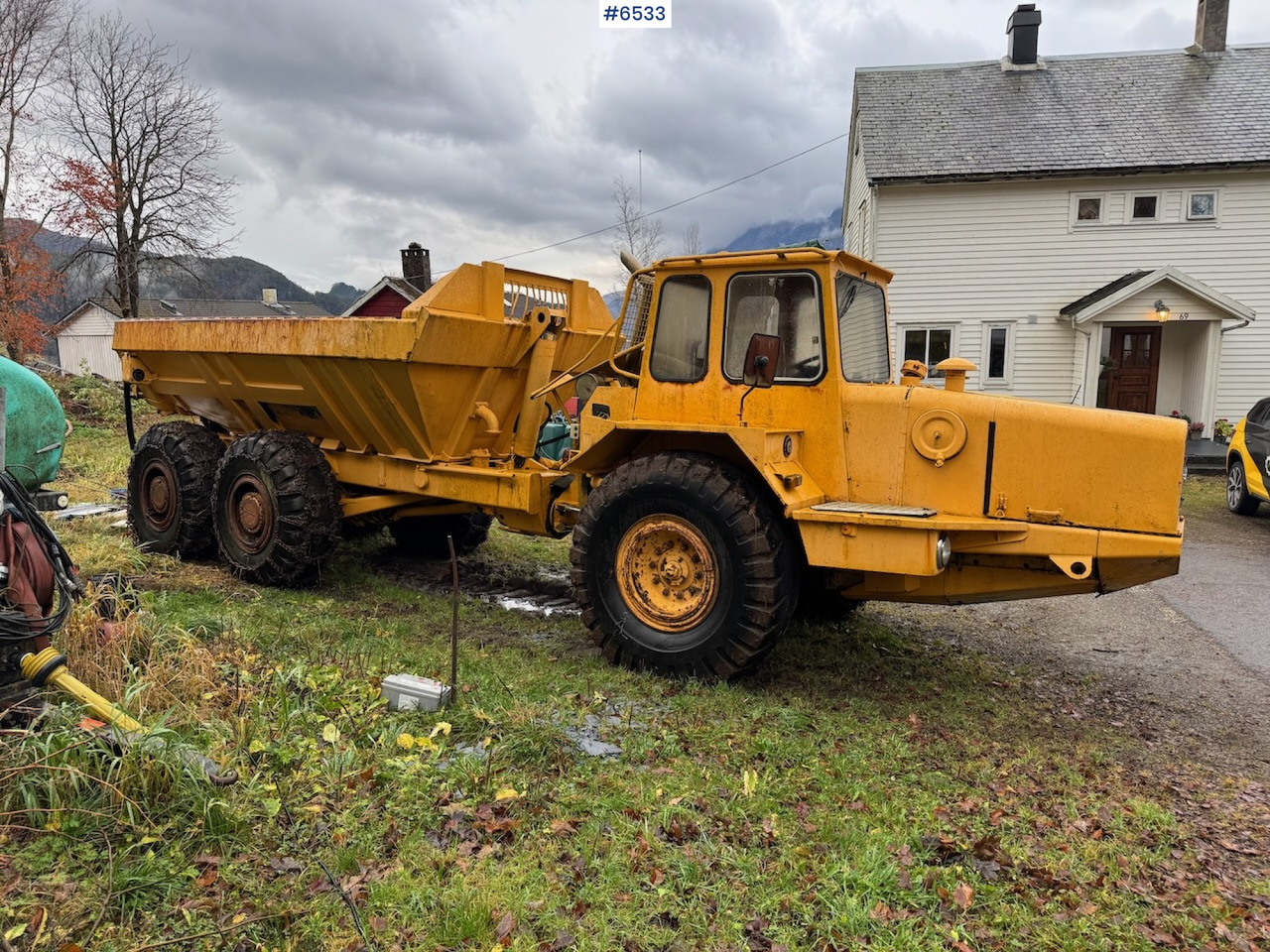 Zglobni kiper 1984 Volvo 861 Dumper 6x6. Lightly repair object.: slika 5