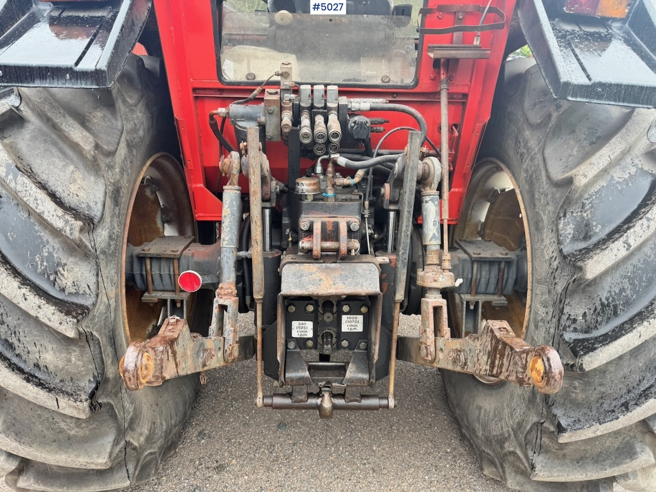 Traktor 1985 Volvo Valmet 805 Turbo 4x4 w/ Front loader: slika 15
