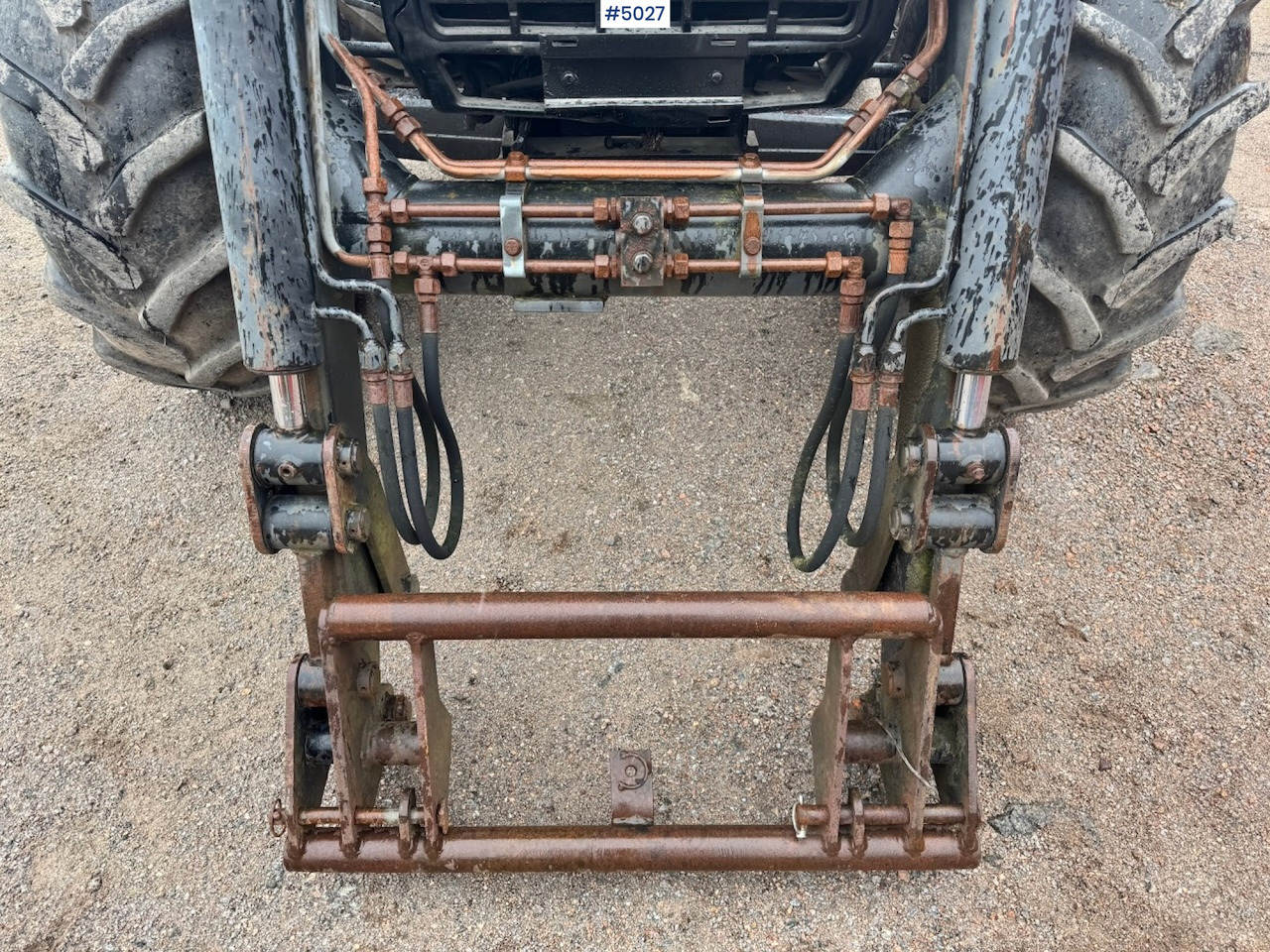 Traktor 1985 Volvo Valmet 805 Turbo 4x4 w/ Front loader: slika 11