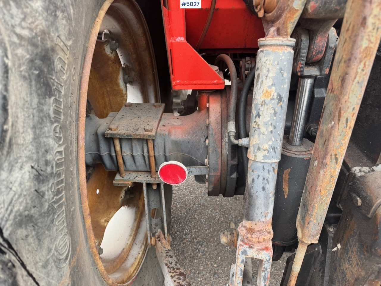 Traktor 1985 Volvo Valmet 805 Turbo 4x4 w/ Front loader: slika 18
