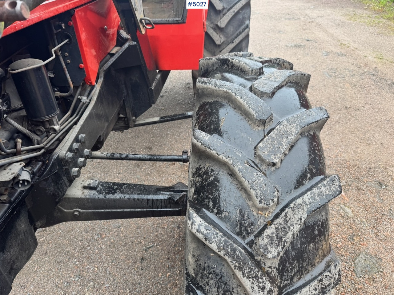 Traktor 1985 Volvo Valmet 805 Turbo 4x4 w/ Front loader: slika 12
