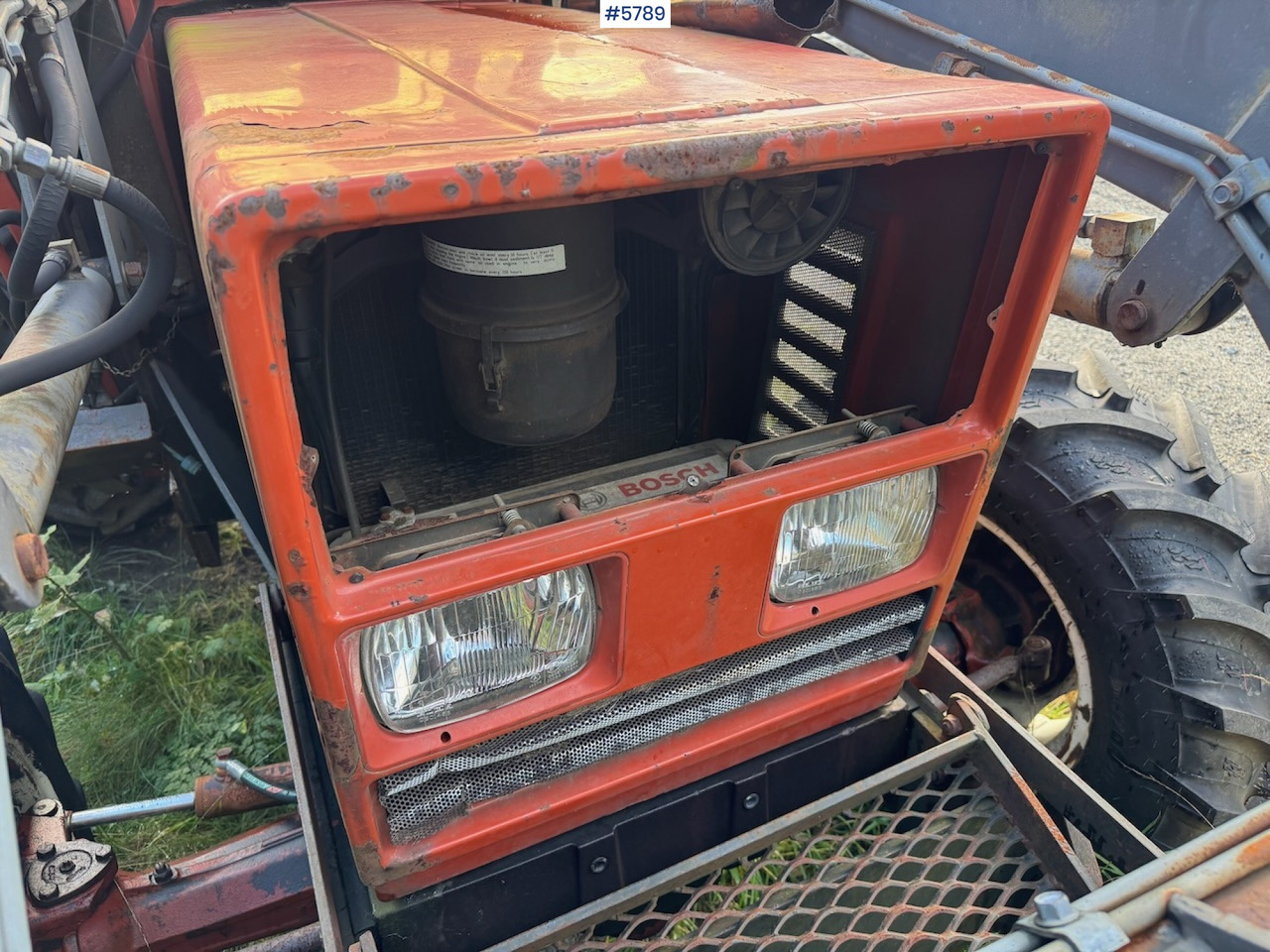 1986 Fiat 55-46 DT w/ front loader. - Traktor: slika 5 1986 Fiat 55-46 DT w/ front loader. - Traktor: slika 5