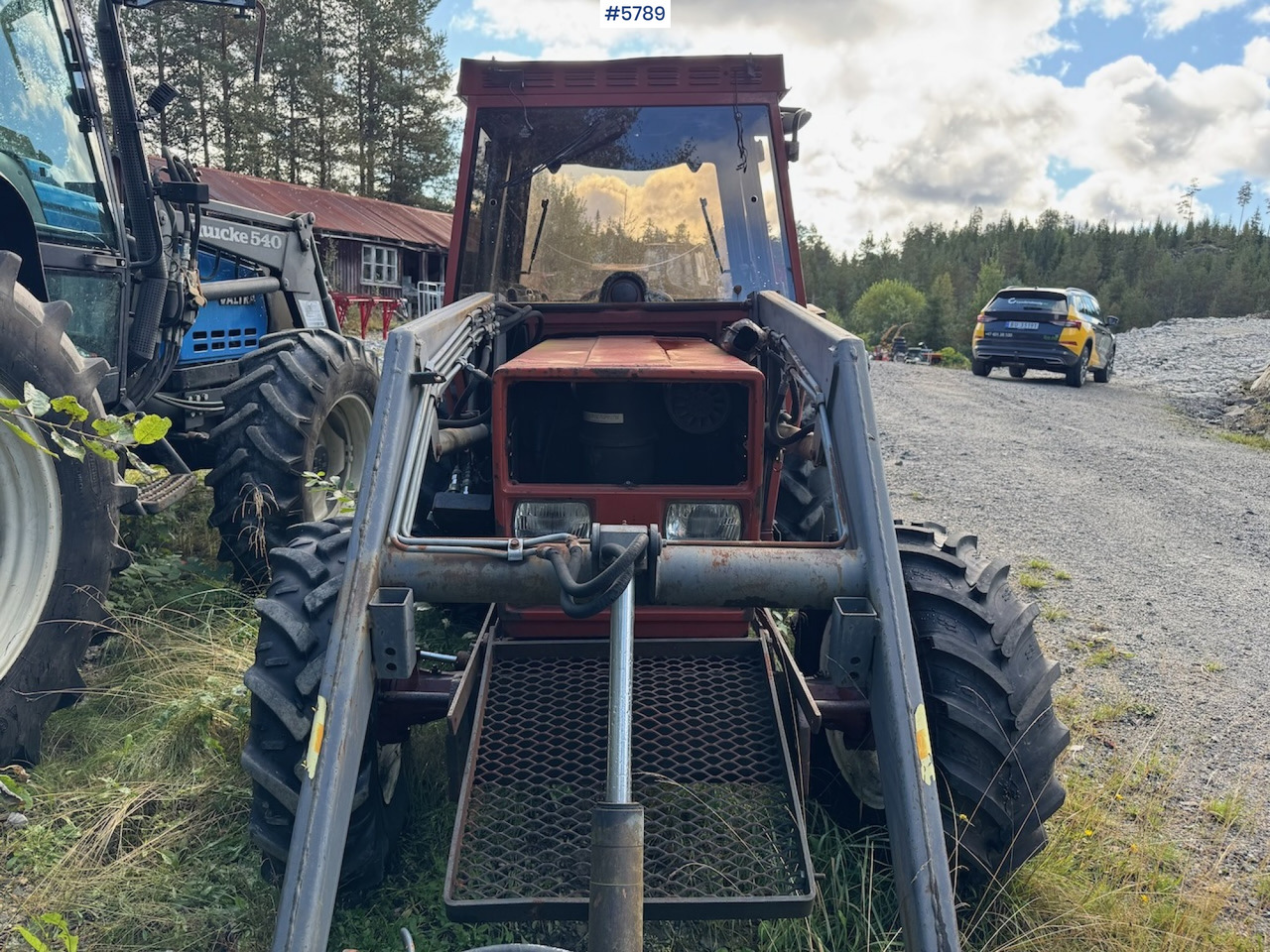1986 Fiat 55-46 DT w/ front loader. - Traktor: slika 3 1986 Fiat 55-46 DT w/ front loader. - Traktor: slika 3