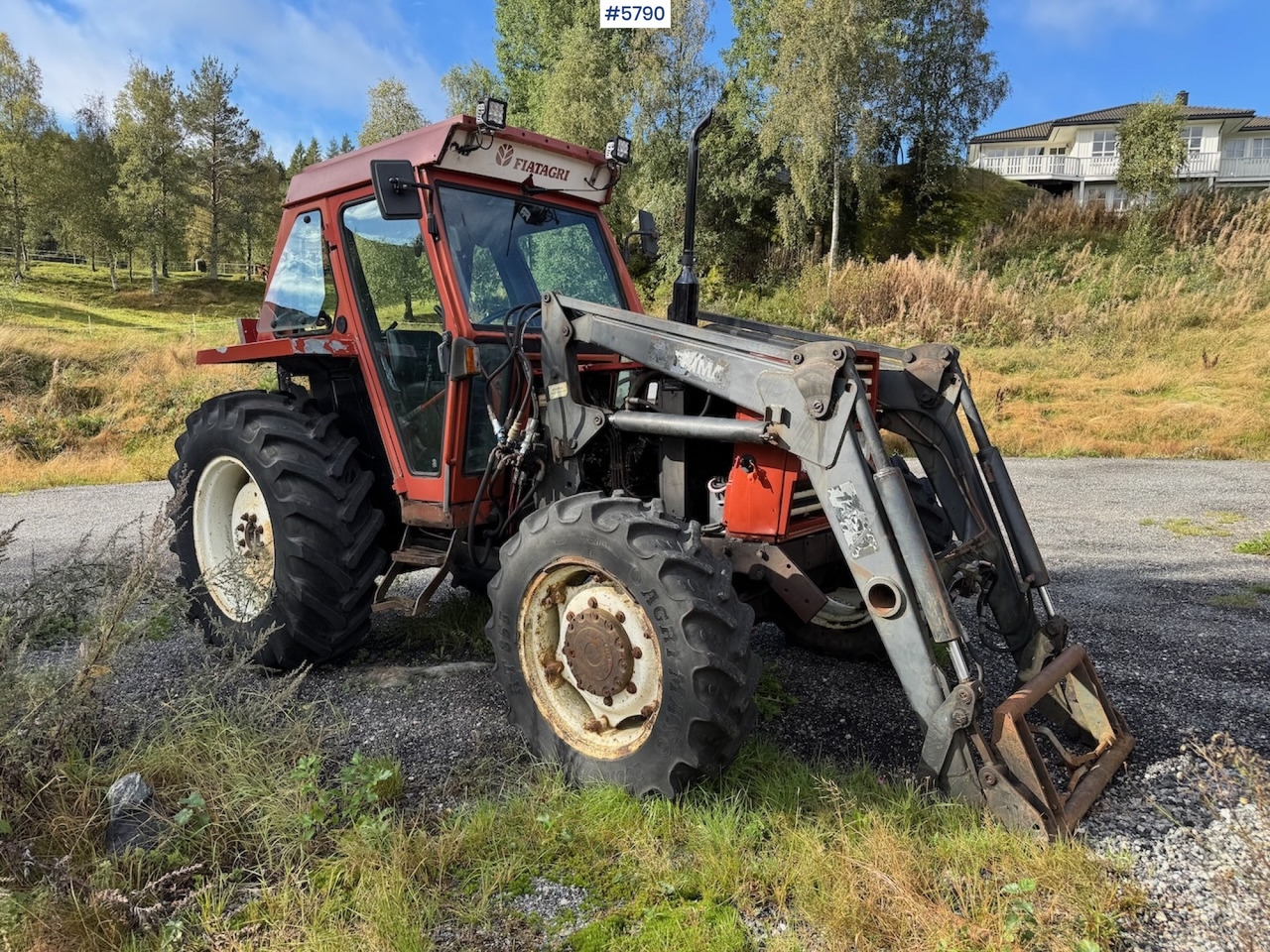 1986 Fiat 70-90 DT w/ front loader. - Traktor: slika 5 1986 Fiat 70-90 DT w/ front loader. - Traktor: slika 5
