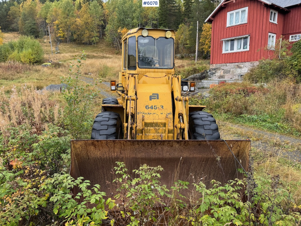 1986 Fiat-Allis 645-B Wheel Loader. - Utovarivač točkaš: slika 5 1986 Fiat-Allis 645-B Wheel Loader. - Utovarivač točkaš: slika 5