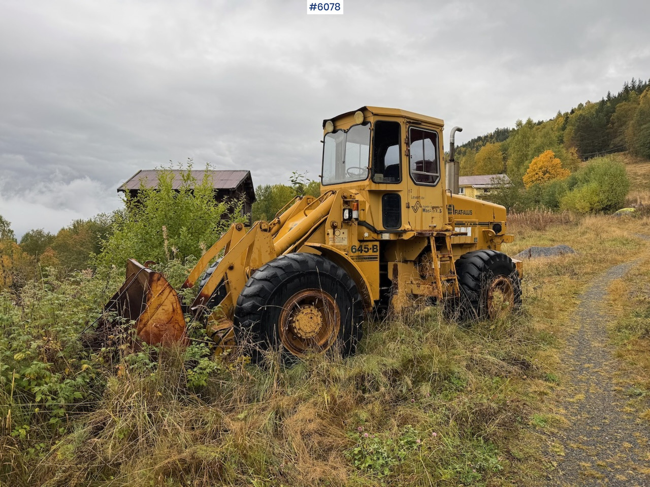 1986 Fiat-Allis 645-B Wheel Loader. - Utovarivač točkaš: slika 2 1986 Fiat-Allis 645-B Wheel Loader. - Utovarivač točkaš: slika 2
