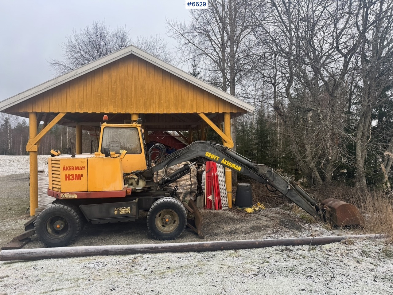 1987 Åkerman H3M Wheel excavator w/ 4 buckets. - Bager: slika 1 1987 Åkerman H3M Wheel excavator w/ 4 buckets. - Bager: slika 1