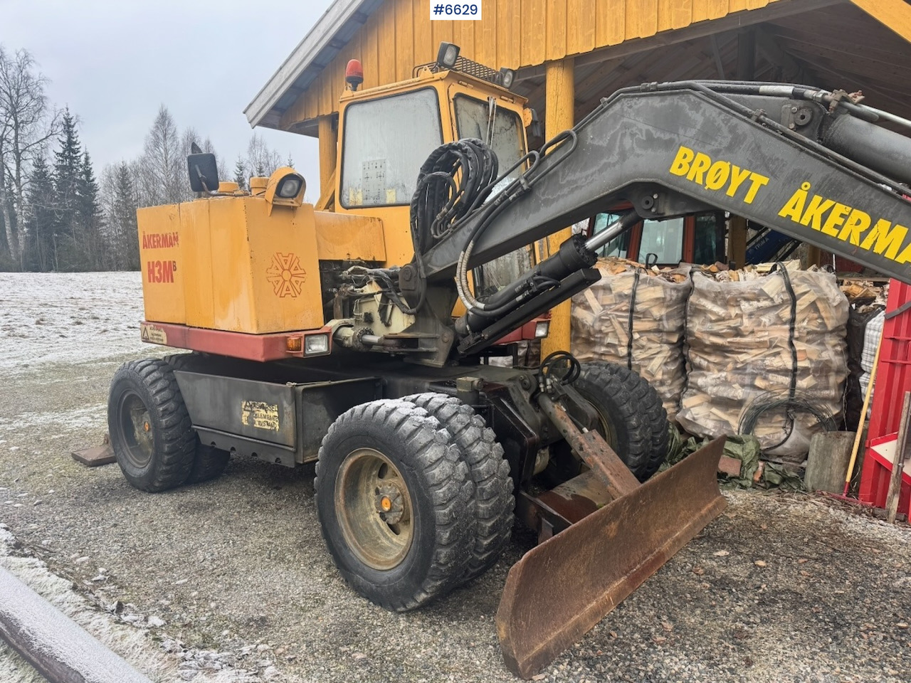 1987 Åkerman H3M Wheel excavator w/ 4 buckets. - Bager: slika 3 1987 Åkerman H3M Wheel excavator w/ 4 buckets. - Bager: slika 3