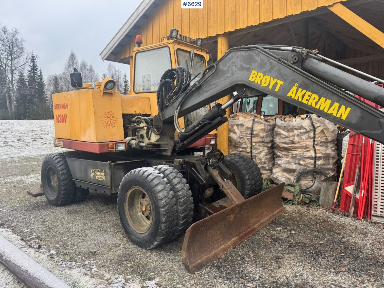 1987 Åkerman H3M Wheel excavator w/ 4 buckets. - Bager: slika 2 1987 Åkerman H3M Wheel excavator w/ 4 buckets. - Bager: slika 2