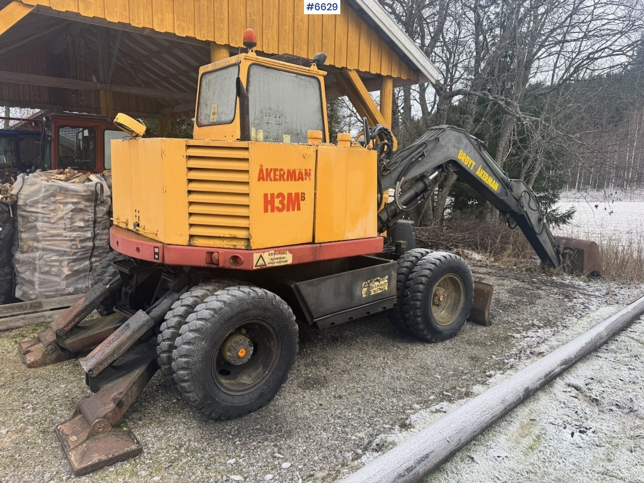 1987 Åkerman H3M Wheel excavator w/ 4 buckets. - Bager: slika 5 1987 Åkerman H3M Wheel excavator w/ 4 buckets. - Bager: slika 5
