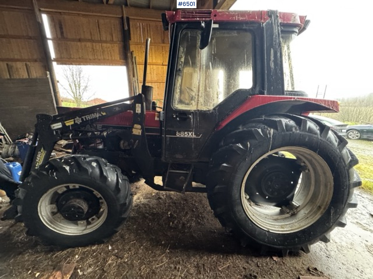 1987 Case IH 885XL tractor with Trima front loader - Traktor: slika 4 1987 Case IH 885XL tractor with Trima front loader - Traktor: slika 4