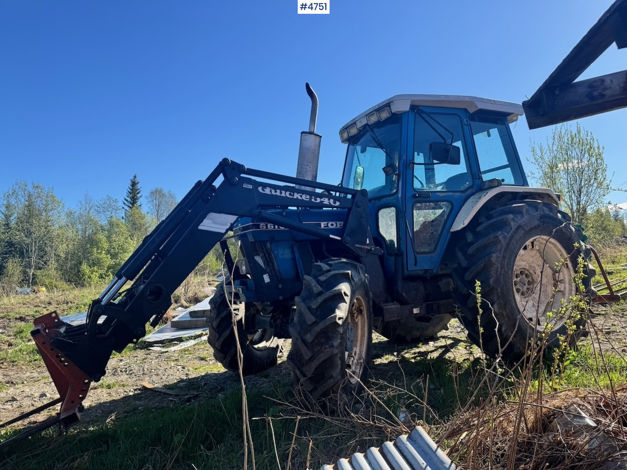 Traktor 1987 Ford 6610 4x4 w/ Front loader.: slika 7 Traktor 1987 Ford 6610 4x4 w/ Front loader.: slika 7