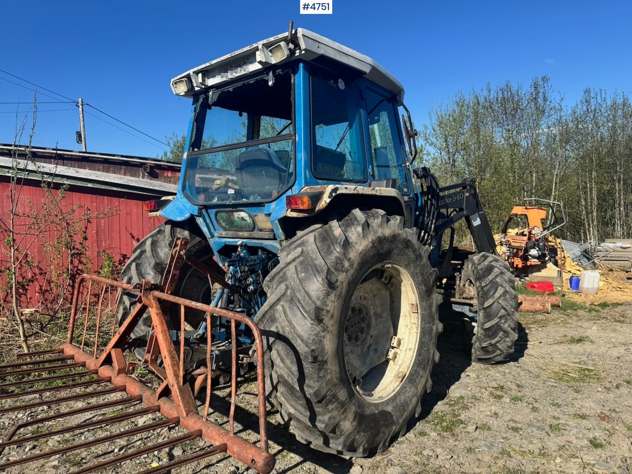 Traktor 1987 Ford 6610 4x4 w/ Front loader.: slika 12 Traktor 1987 Ford 6610 4x4 w/ Front loader.: slika 12
