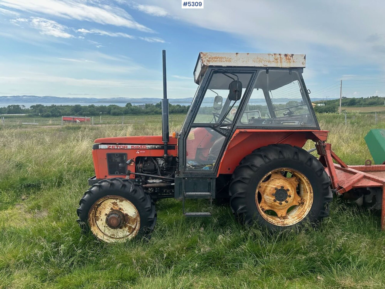 1989 Zetor 5245 tractor w/ snow blower. - Traktor: slika 3 1989 Zetor 5245 tractor w/ snow blower. - Traktor: slika 3