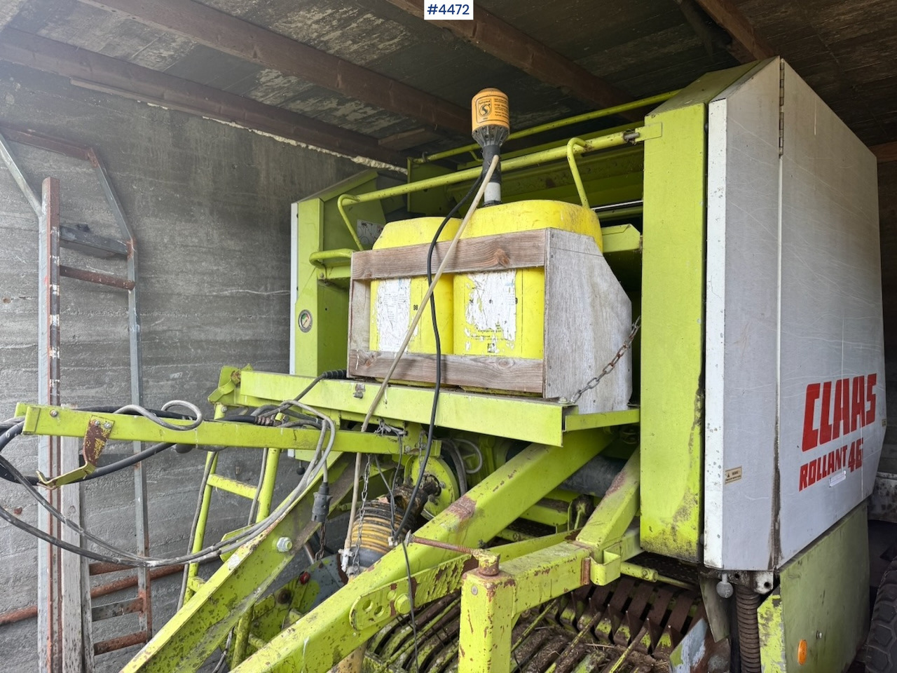 1990 Claas Rollant 46 Round Baler - Oprema za prevrtanje i razlaganje: slika 3 1990 Claas Rollant 46 Round Baler - Oprema za prevrtanje i razlaganje: slika 3